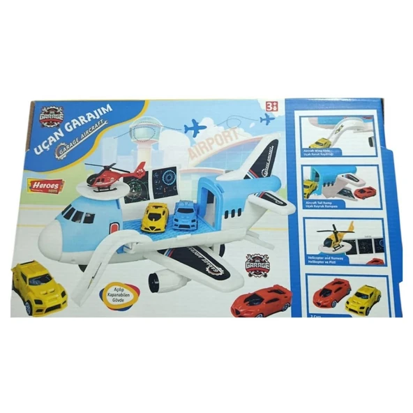 Heroes Toys Uçak Garaj Seti Ern-2012 ürün görseli 1