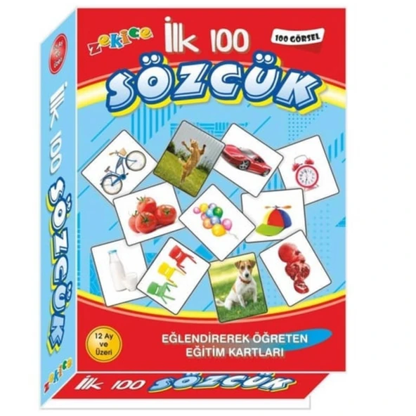 Zekice İlk 100 Sözcük ürün görseli 1