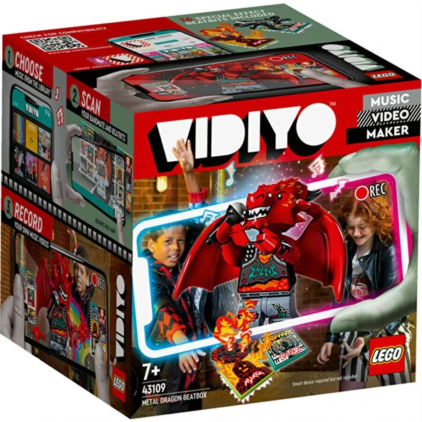 LEGO® Vidiyo™ Metal Dragon Beatbox Yapım Seti Oyuncağı-43109 ürün görseli 1