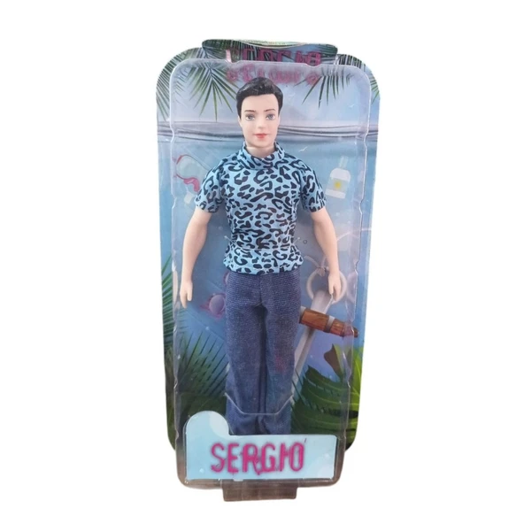 Oydaş Oyuncak Vakum Kartelada Sergio Bebek Oyd-02449 - Mavi Giysili ürün görseli 1