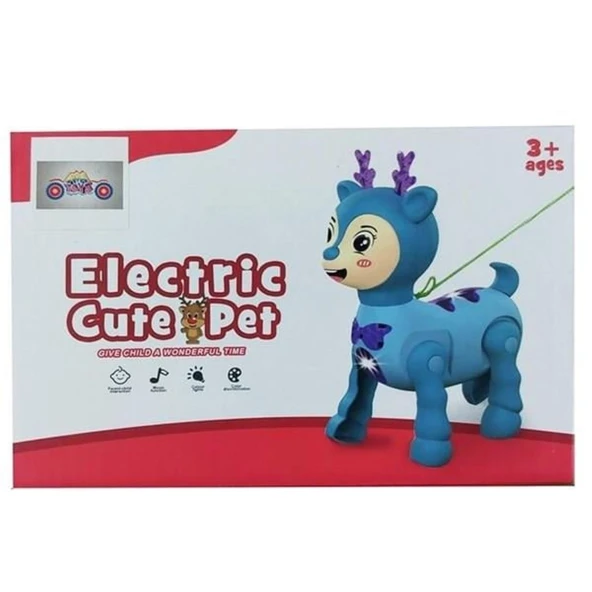 Aya Toys Hareketli Sesli ve Işıklı Sevimli Evcil Hayvanlar Geyik 766-4A ürün görseli 1
