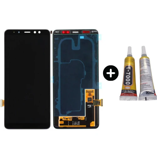 Samsung Galaxy A8 Plus A730 Uyumlu Lcd Ekran Dokunmatik + B7000 ürün görseli 1