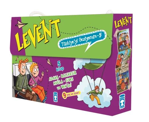 TİMAŞ LEVENT TÜRKİYEYİ GEZİYORUM-5 ( 5 KİTAP ) ürün görseli 1