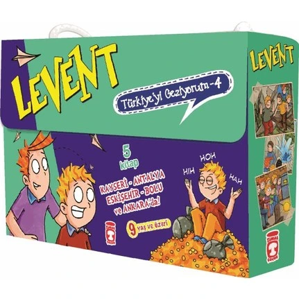 TİMAŞ LEVENT TÜRKİYEYİ GEZİYORUM-4 ( 5 KİTAP ) ürün görseli 1