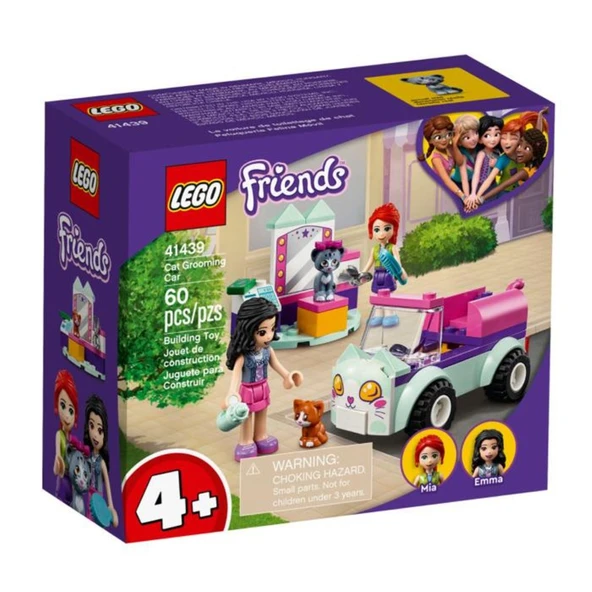 LEGO Friends Kedi Kuaförü Arabası 41439 ürün görseli 1
