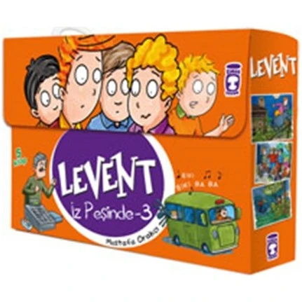 TİMAŞ LEVENT İZ PEŞİNDE-3 ( 5 KİTAP ) ürün görseli 1