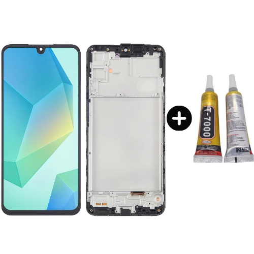 Samsung Galaxy A16 4G SM-A165 Uyumlu Çıtalı A Kalite Lcd Ekran Dokunmatik + B7000 ürün görseli 1