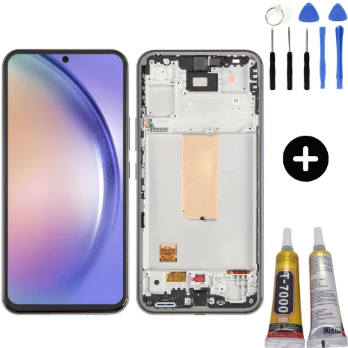 Samsung Galaxy A54 SM-A546 Uyumlu Çıtalı TFT Lcd Ekran Dokunmatik + Montaj Seti ürün görseli 1