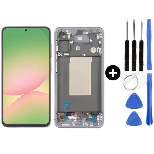 Samsung Galaxy A56 SM-A566 Uyumlu Çıtalı TFT Lcd Ekran Dokunmatik + Tamir Seti ürün görseli 1