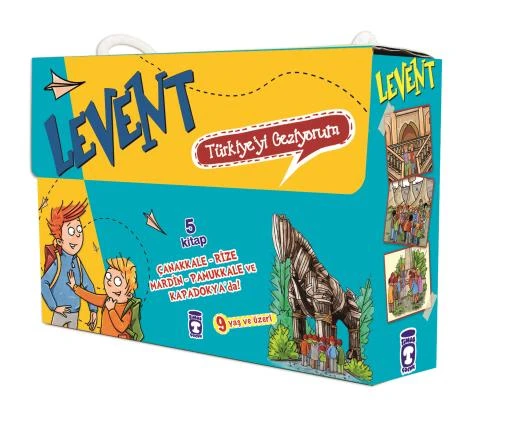 TİMAŞ LEVENT TÜRKİYEYİ GEZİYORUM-1 ( 5 KİTAP ) ürün görseli 1