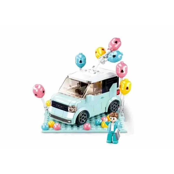 Sluban Mini Handcraft Party Car M38-B1087 - Resim 2