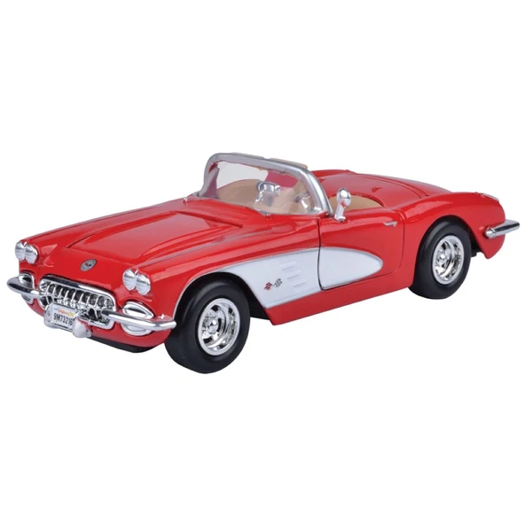 Vardem Oyuncak Corvette 124 1959 MM-73216-Kırmızı ürün görseli 1