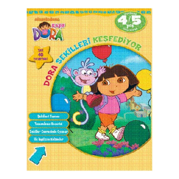 Doğan Egmont Dora Şekilleri Keşfediyor 4-5 Yaş ürün görseli 1