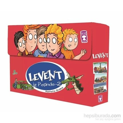 TİMAŞ LEVENT İZ PEŞİNDE-2 ( 5 KİTAP ) - Resim 2
