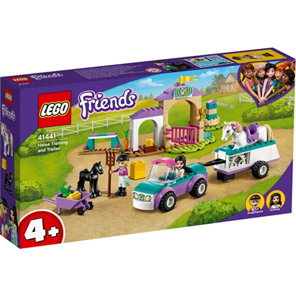 LEGO® Friends At Eğitmeni ve At Eğitimi 41441 ürün görseli 1