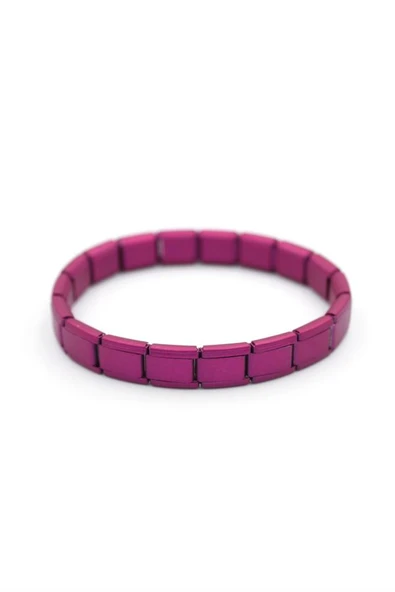Mat Nomi Bilezik - Pembe - Resim 2