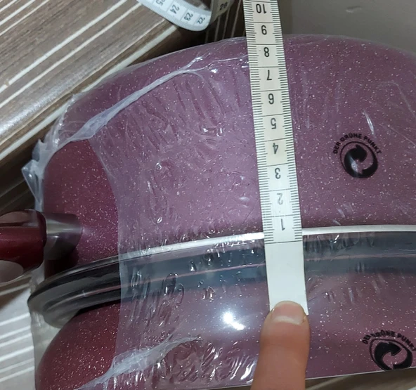 Cem Menekşe Granit Tencere Tava Seti - Resim 10