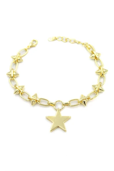 Yıldız Bileklik - Altın - Resim 2