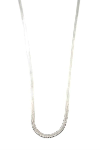 Xuping İtalyan Zincir Kolye-60cm - Gümüş ürün görseli 1