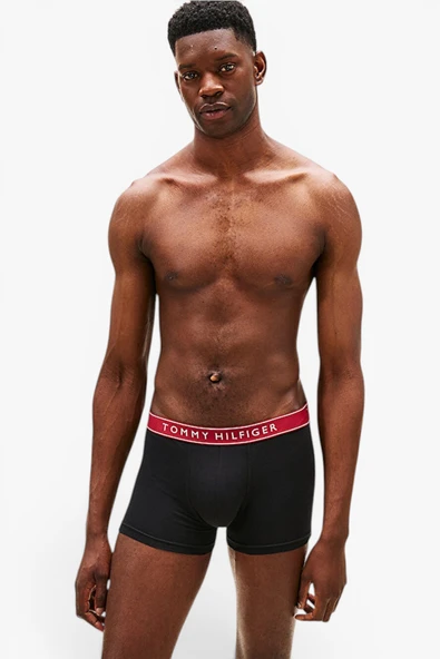 Tommy Hilfiger   3P TRUNK WB Erkek Pembe Boxer - UM0UM03457 ürün görseli 1