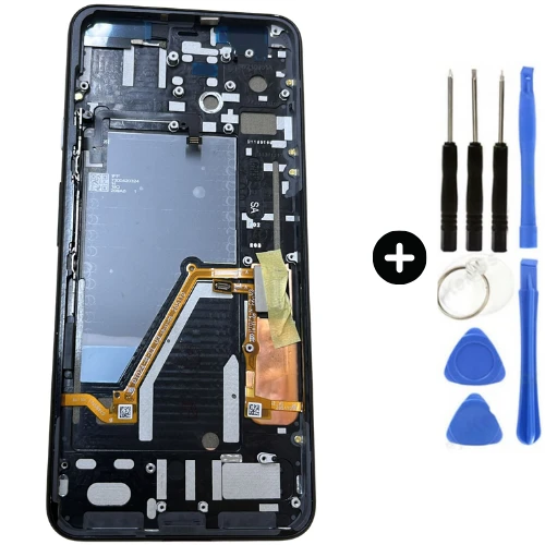 Google Pixel 4 XL G020p Ga01181-us Ga01182-us Ga01180-us Uyumlu Çıtalı OLED Lcd Ekran Dokunmatik + Tamir Seti ürün görseli 1