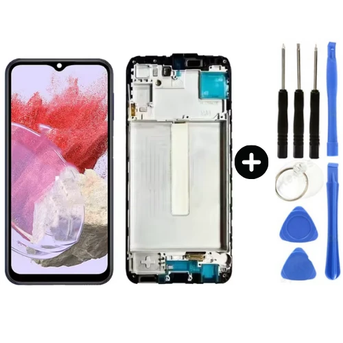 Samsung Galaxy M34 5G SM-M346 Uyumlu Çıtalı OLED Lcd Ekran Dokunmatik + Tamir Seti ürün görseli 1