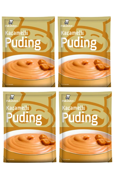 Pakmaya Karamelli Puding 84 Gr. x 4 Adet ürün görseli 1