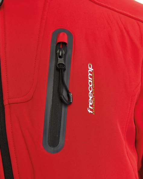 FreeCamp Eagle Softshell Ceket-KIRMIZI - Resim 6