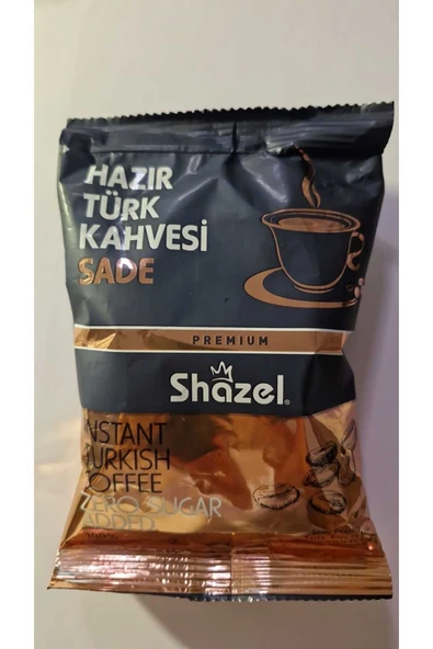 Shazel Sade Hazır Türk Kahvesi 100 gr ürün görseli 1