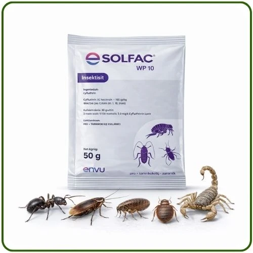 Bayer-Envu Solfac WP 10 Toz Haşere Öldürücü | 50 Gram ürün görseli 1