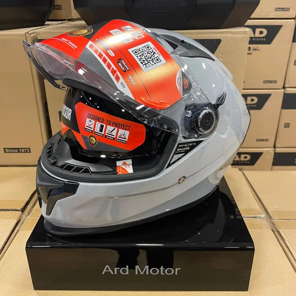 MT BRAKER SV SOLİD A12 PARLAK NARDO GRİ - Resim 2