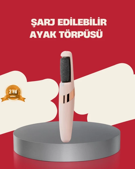 360° Etkili Elektrikli Ayak Bakım Aleti Nasır Giderici ürün görseli 1
