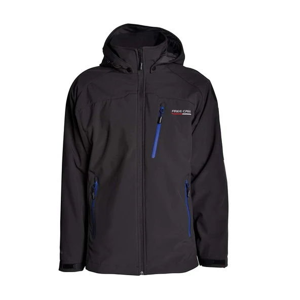 FreeCamp 3in1 Softshell Erkek Ceket-ANTRASİT ürün görseli 1