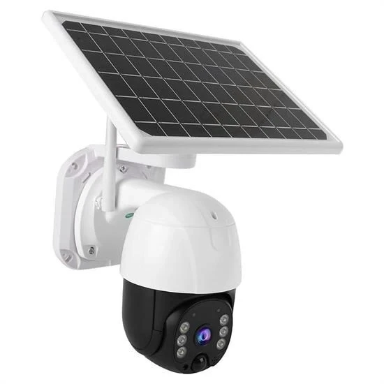 Solar Panelli Su Geçirmez Gece Görüş Destekli Wifi Bağlantılı Güvenlik Kamerası ürün görseli 1