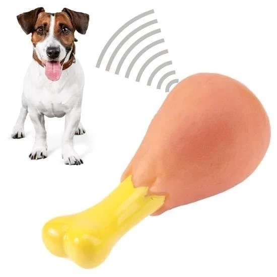 Köpekler İçin Oyuncak Tavuk Budu ürün görseli 1