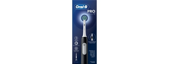 Oral-B Pro Series 1 Şarjlı Diş Fırçası - Siyah ürün görseli 1