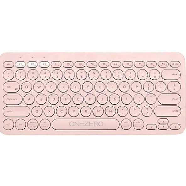 ZR460 K380 Pembe Bluetooth Klavye ürün görseli 1