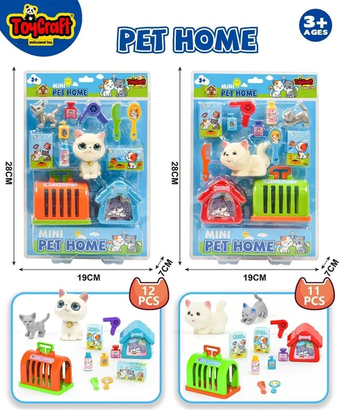 832-214 TOYCRAFT PET OYUN SETİ *64 -TYC ürün görseli 1