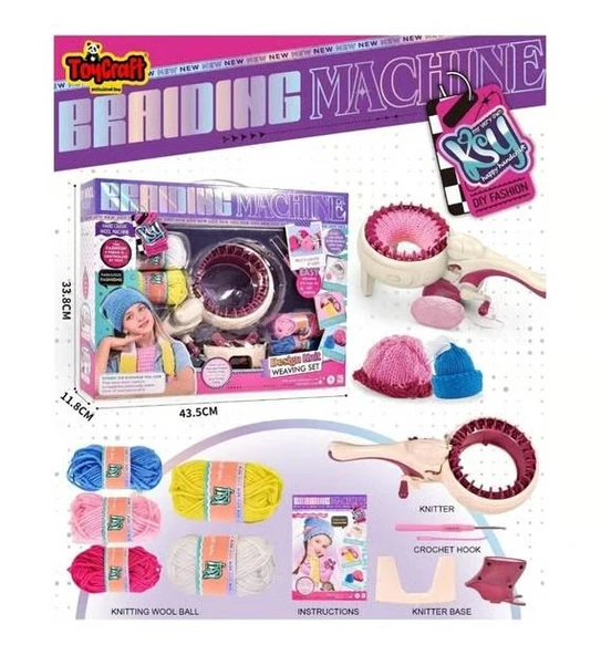KSY898 TOYCRAFT DIY BERE-ATKI ÖRME FULL SET *8-TYC ürün görseli 1