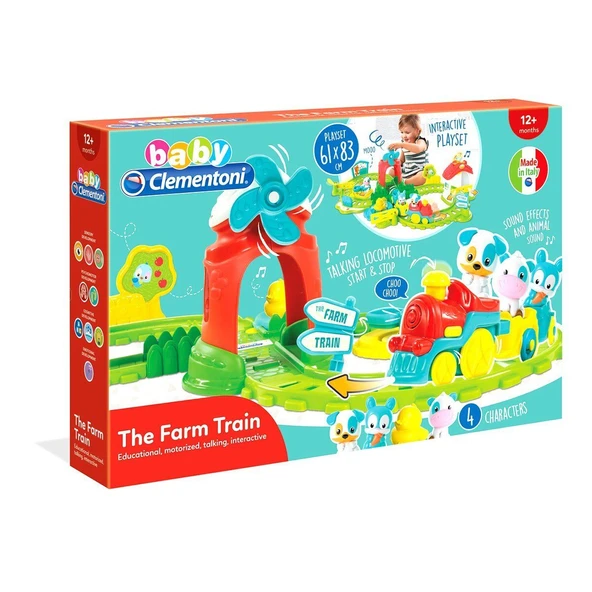 17385 Baby Clementoni Çiftlik Treni / +12 ay ürün görseli 1