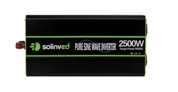 SOLİNVED - İnges 12 VOLT 2500 WATT TAM SİNÜS İNVERTER - 12 V 2500 W İNVERTÖR , 220 VOLT ÇEVİRİCİ ürün görseli 1
