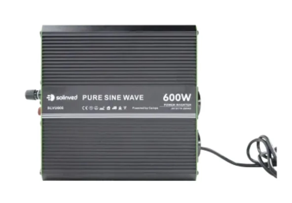 SOLİNVED - İnges 12 VOLT 600 WATT UPS TAM SİNÜS İNVERTER - 12 V 600 W ŞARJLI İNVERTÖR - KARAVAN , ürün görseli 1