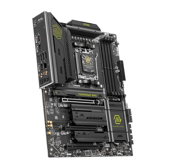 MSI Mag B850 Tomahawk Max Wifi AM5 Ryzen D5 Type-C - Resim 3