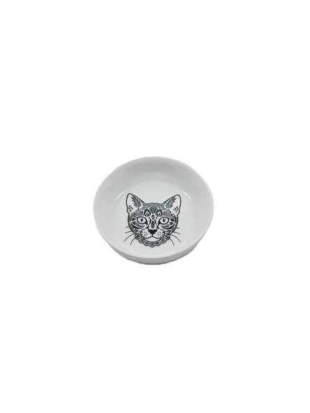 Vetcopet Raccoon Eco Catra Seramik Kedi Mama Su Kabı 250 ml ürün görseli 1