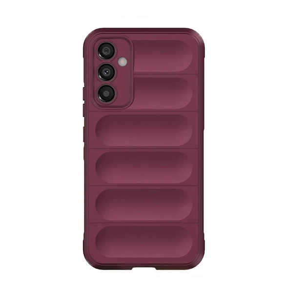 Samsung Galaxy A15 4g Kılıf Optimum Silikon - Bordo ürün görseli 1
