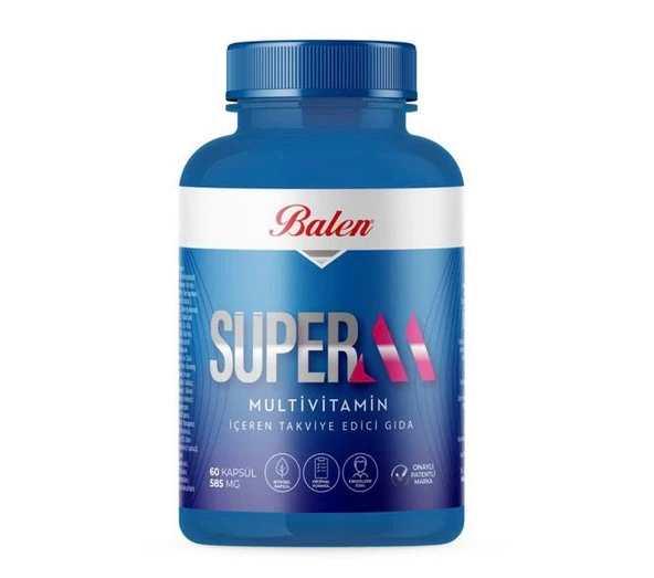 Balen Super M Multivitamin Erkekler İçin 60 Kapsül ürün görseli 1
