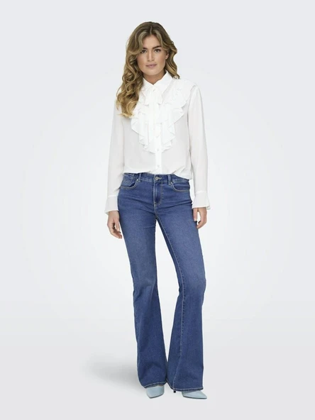 Only Reese Reg Retro Flared Kadın Jean Pantolon 15309845 ürün görseli 1