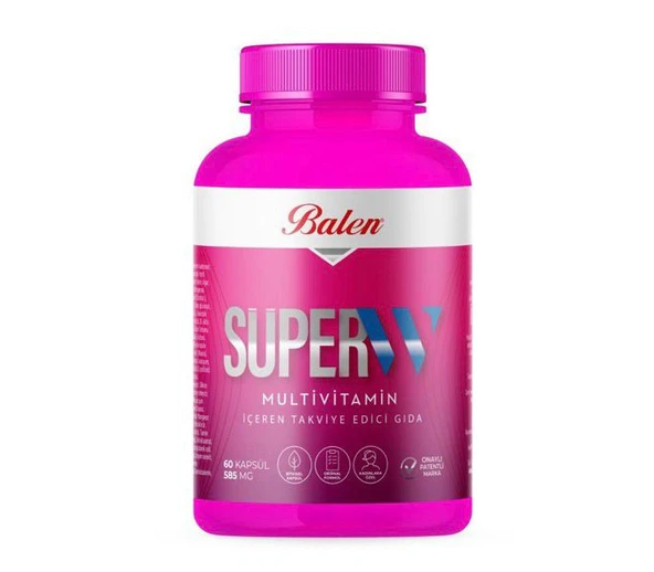 Balen Super W Multivitamin Bayanlar İçin 60 Kapsül ürün görseli 1