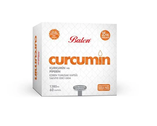 Balen Curcumin 60 Kapsül ürün görseli 1