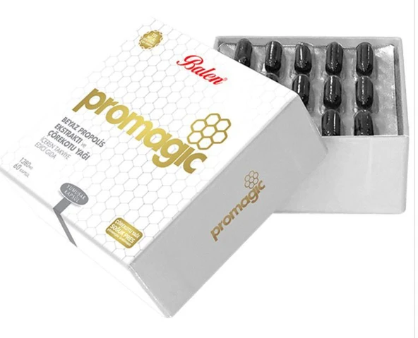 Balen Promagic Propolis Ekstratı ve Çörekotu Yağı 60 Kapsül ürün görseli 1